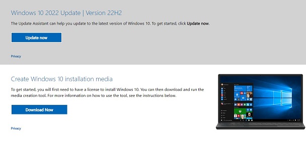 Download the Media Creation Tool