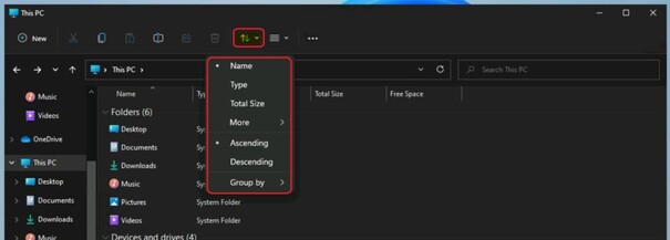 file explorer