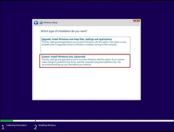 Install Windows