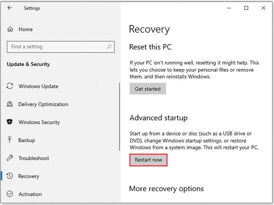 reiniciar Windows y arrancarlo para que funcione