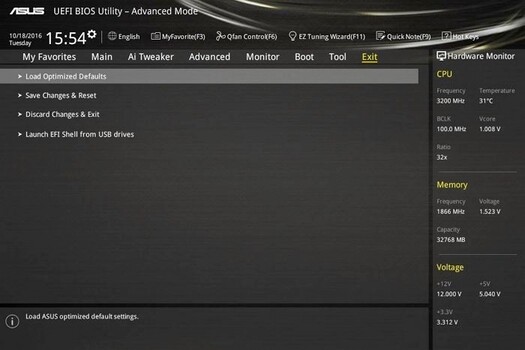 UEFI BIOS Utility
