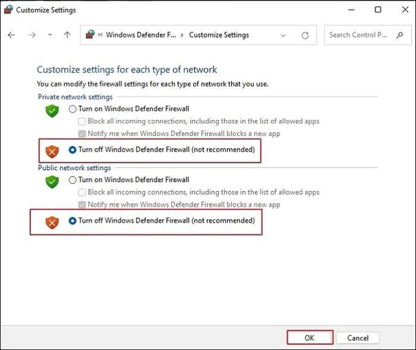 Windows 방화벽