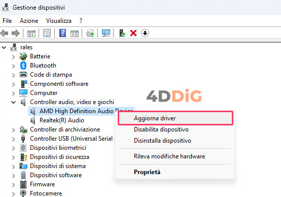 codec audio non supportato 4