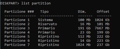 completi la scansione