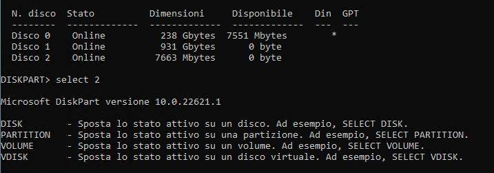 completi la scansione