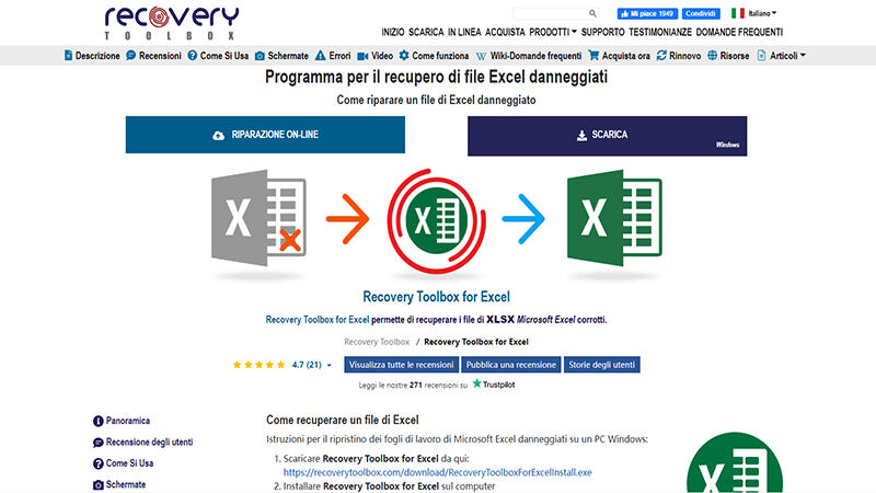 recupero file excel con 4DDiG Data Recovery