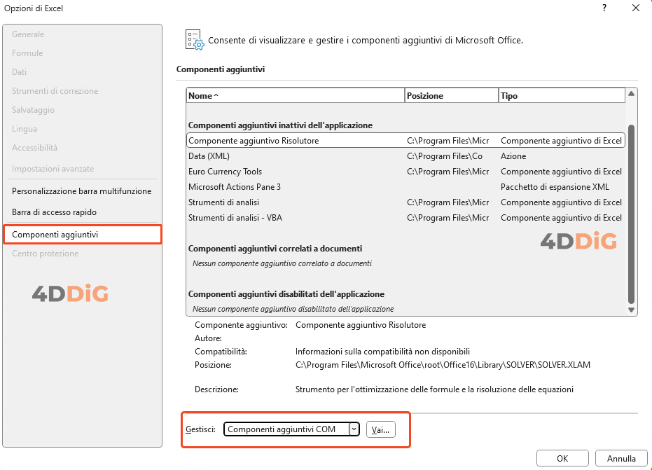 riparazione di microsoft 2013