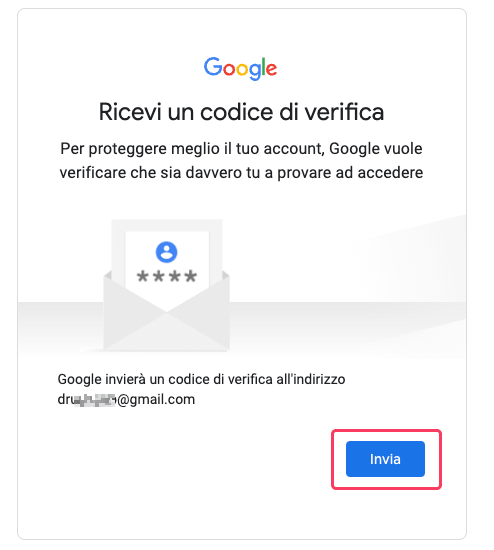 come faccio a recuperare il mio account Google