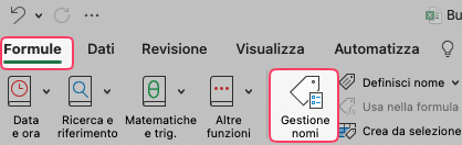 uno o più riferimenti a formule in questo foglio di lavoro Excel