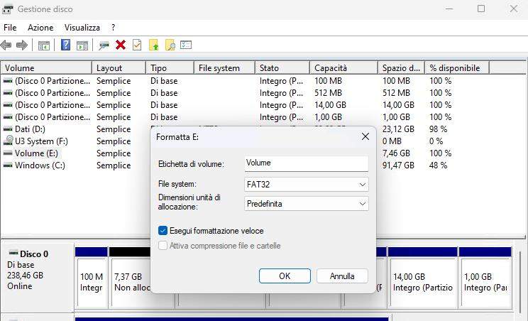 chkdsk non e disponibile per unita raw 2