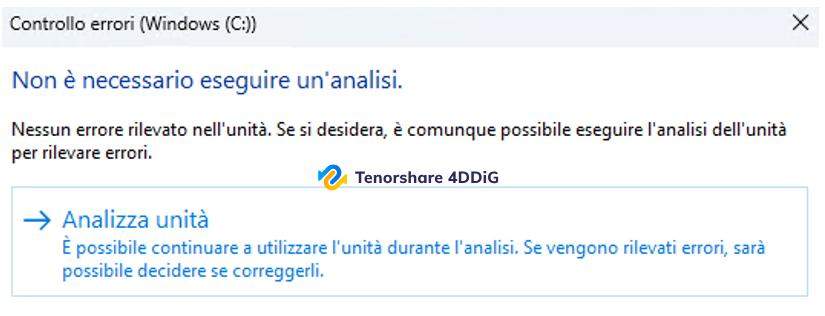 la struttura del disco e danneggiata e illeggibile 4