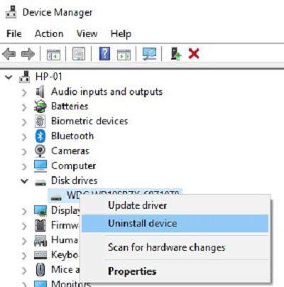 la struttura del disco e danneggiata e illeggibile 6