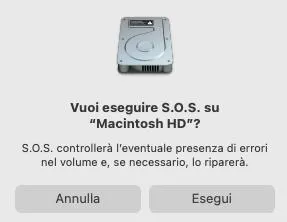 impossibile svuotare cestino mac 10