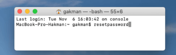 modalità di ripristino