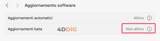 come installare la beta di macos sequoia