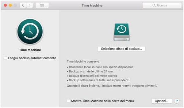 macOS non può riparare il disco