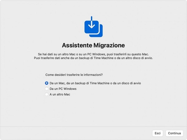 ripristinare mac senza perdere dati 6