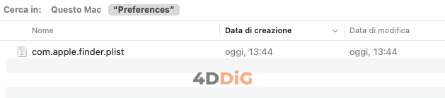 il Finder del Mac che non risponde