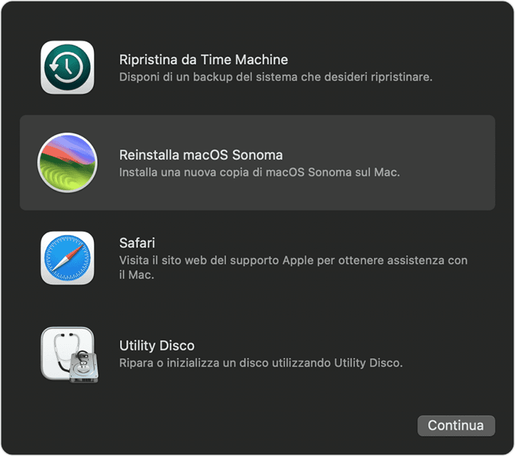 il Finder del Mac che non risponde