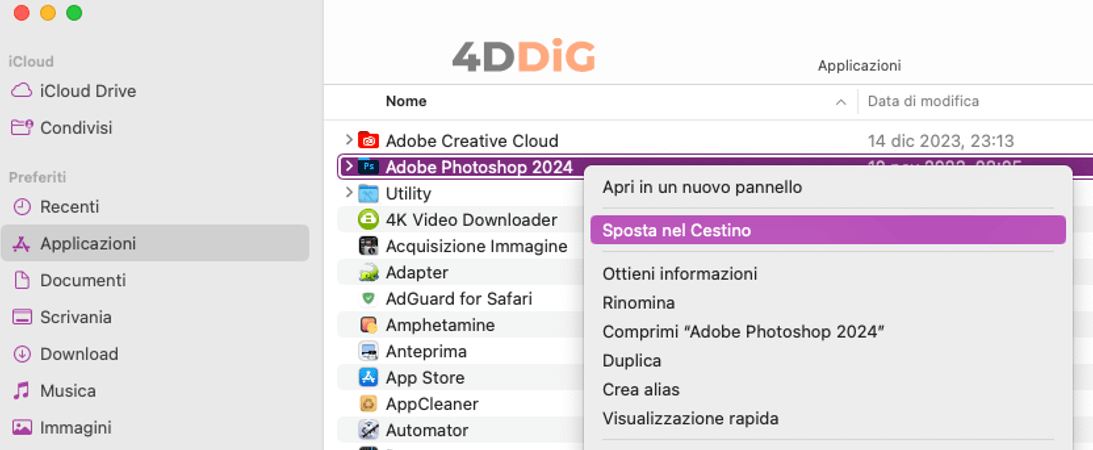 non c'è abbastanza spazio per installare macOS Sonoma