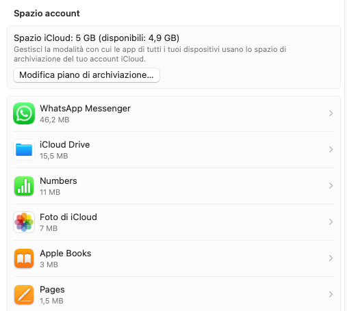 non c'è abbastanza spazio per installare macOS Sonoma