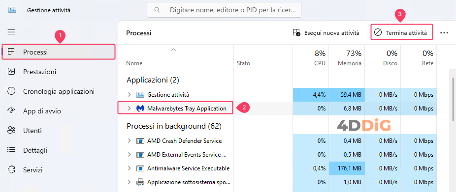 svuotare cache ram windows 10