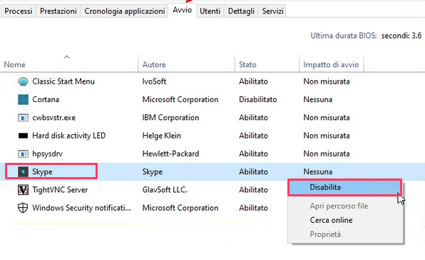 svuotare cache ram windows 10