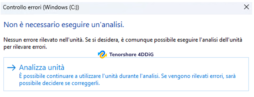 riparare chiavetta usb