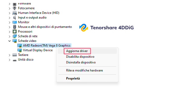 update graphics drivers to fix error 0xc1010103 - 1