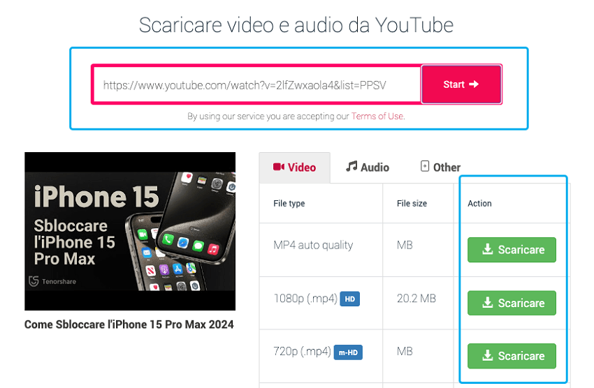 scaricare video da youtube mac