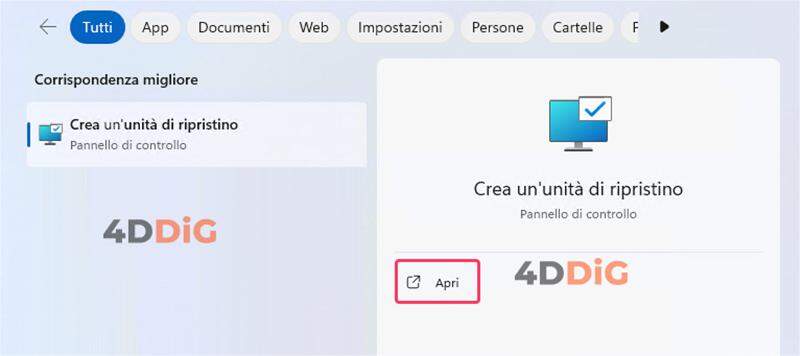 Collega l'unità USB