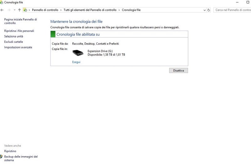recuperare file dopo il ripristino delle impostazioni di fabbrica di windows 10 2