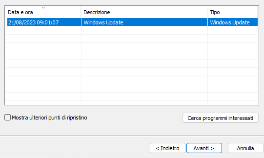 Recuperare file Microsoft Project con il ripristino