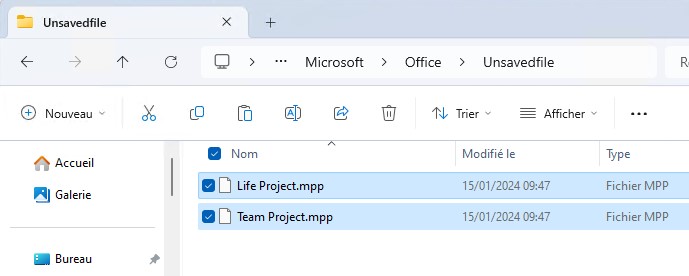 recuperare i file MS non salvati dalla cartella dei file Temporanei
