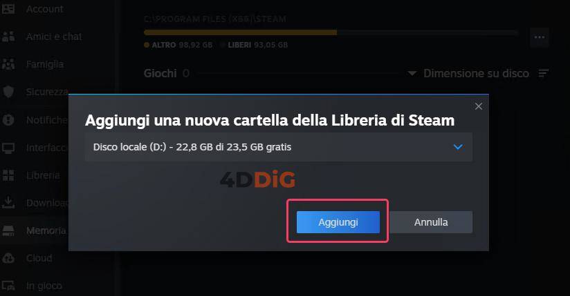 salvataggi giochi steam 5