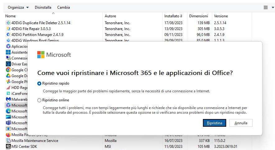 visualizzazione dei documenti recenti di word non appare 4