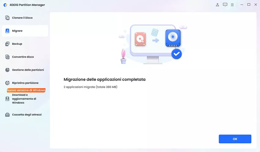 migrare i programmi con successo
