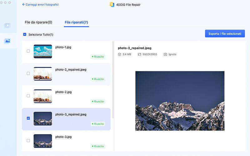 Come utilizzare 4DDiG File Repair, per riparare, migliorare e colorare ...