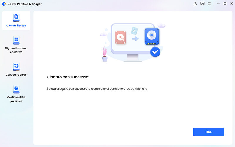 Ora hai clonato con successo