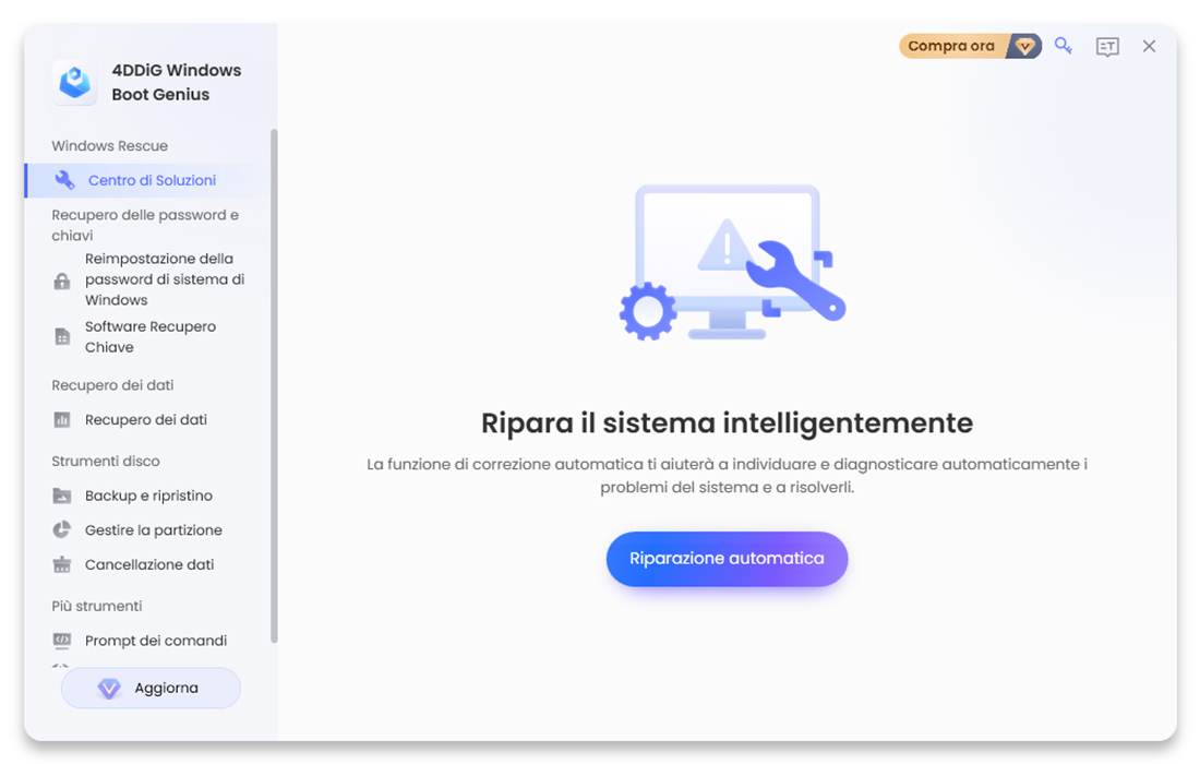 Guida al salvataggio di Windows, passaggio 3