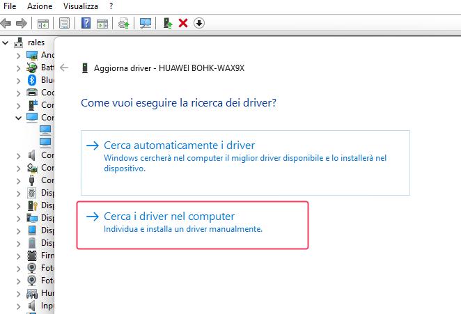 Aggiorna driver