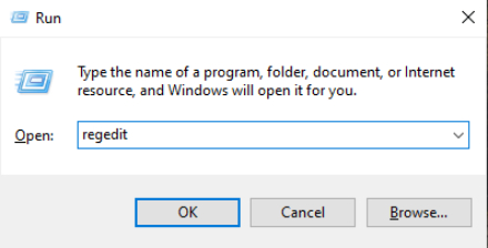 Windows Dialogue Box to fix error 0x80010135