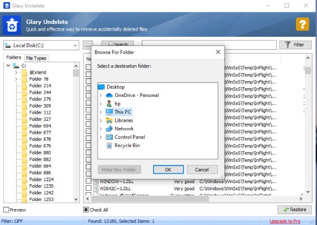 Glarysoft File Recovery Free