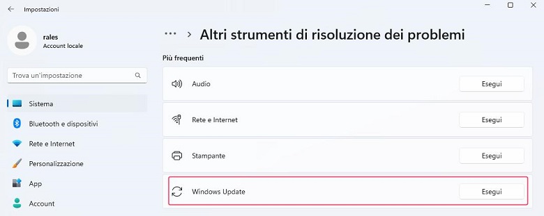 impostazioni