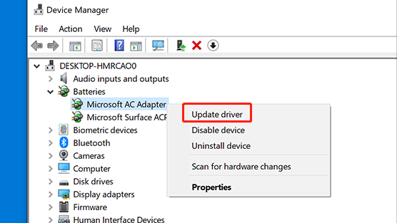 to update driver