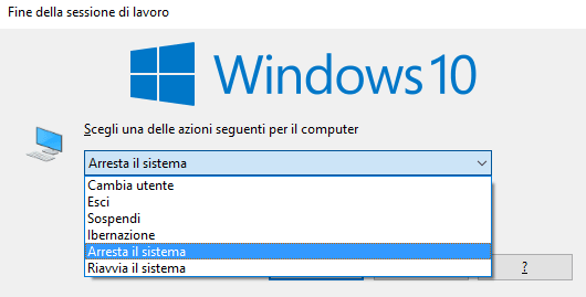 icona della batteria scomparsa windows 10