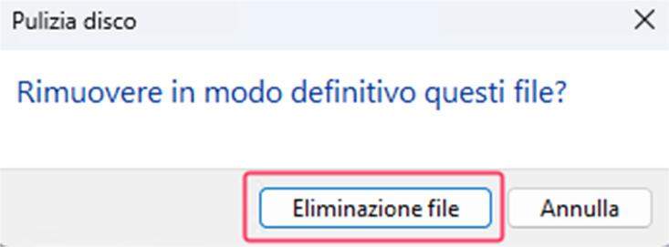 0x80070070 correzione aggiornamento Windows passaggio 2