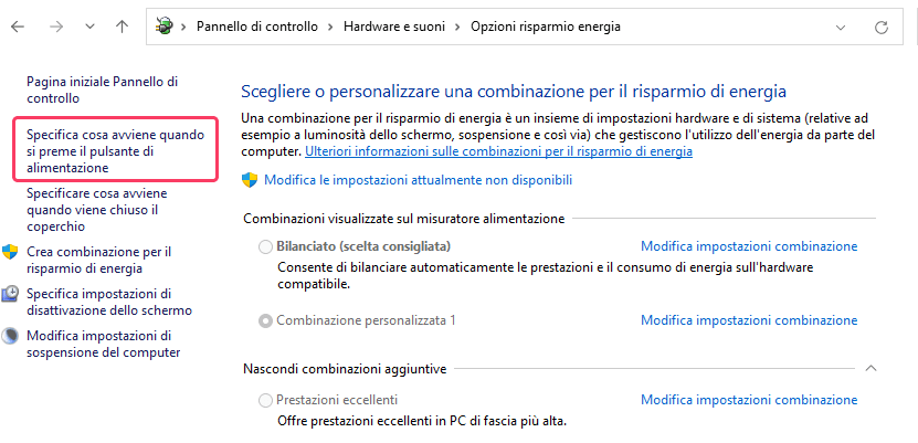 sembra che Windows non si sia caricato correttamente