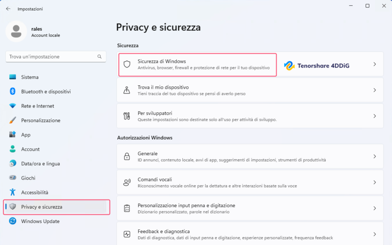 Disabilita temporaneamente il firewall o il software di sicurezza