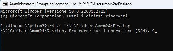 errore 0x80070091 la directory non e vuota 11